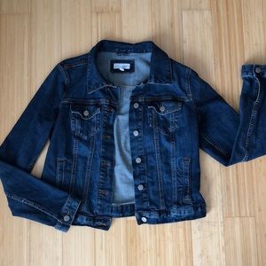 Loft Denim Jacket in Dark Wash
